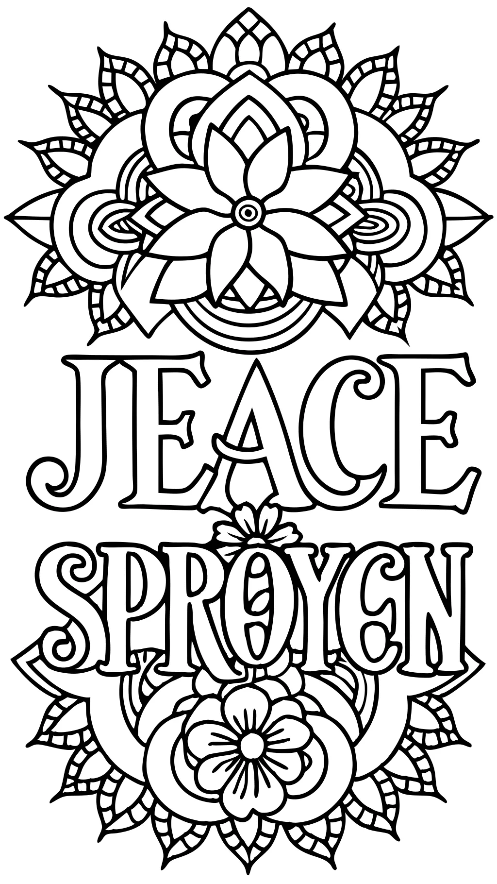 adult coloring pages with words